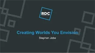 Roblox Developer Conference 2018 - Creating Worlds You Envision