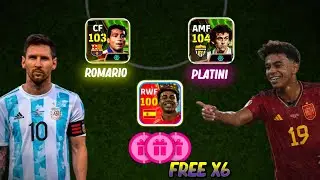 Can I PACK FREE EPIC PLATINI & YAMAL FROM FREE CHANCE DEAL🎉🎉 - eFootball 24 Mobile