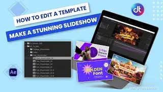 How to Edit a Template and Make a Stunning Slideshow