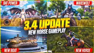 FINALLY 😍3.4 UPDATE IS HARE | PUBG 3.4 UPDATE | BGMI 3.4 UPDATE| 3.4 UPDATE GAMEPLAY |