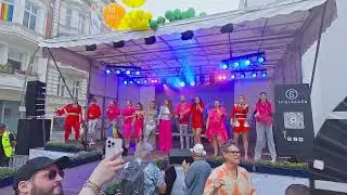 SPIELHAGEN Live performance at the Berlin Motzstraßenfest 2024