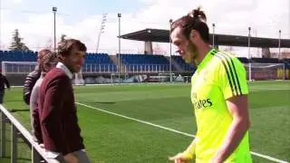 Raúl visits Real Madrid City!