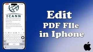 How to Edit pdf file in iPhone Free