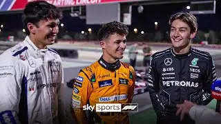 Its going to be a really tight season! 👀 | Albon, Norris and Russell preview F1 2024