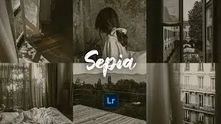 Sepia Preset - Free Lightroom Mobile Presets | Vintage Preset | Classic Preset | Retro Filter