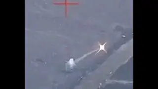 AS-90 SPG Destroys BM-21 Grad with Cluster Munitions and BMP