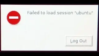 Ошибка Unable to load session ubuntu