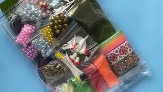 Розпаковка матеріалів🥰для бантиків та квітів🌺Магазин Мельница рукодельница 👍🏻👍🏻👍🏻