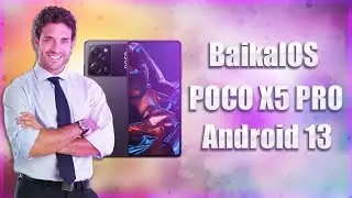 🔥POCO X5 Pro 5G🔥BaikalOS🔥Android 13🔥