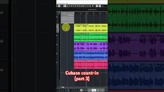 Cubase count-in (part 3) #shorts