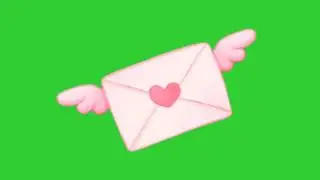 Green Screen Love Letter 💕 Free Green Screen | Free Chroma Key | Green Screen Video 