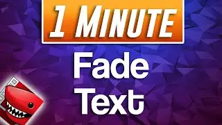 Lightworks : How to Fade Text in and Out