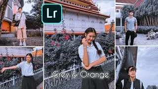 Cara Edit Grey & Orange Ala Selebgram | Lightroom Mobile | Tutorial Lightroom