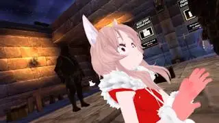 VRChat Moments - Cute tiny wolf loli: Virtual Reality