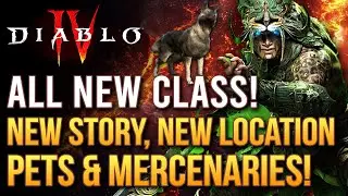 Diablo 4 - New Spiritborn Class and DLC Trailer! Pets, New Story and Jungle Location!