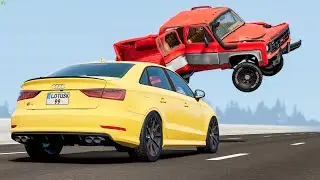 Out Of Control Crashes #2 - BeamNG Drive Crashes