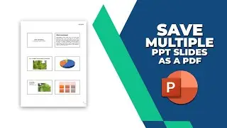 How to save PowerPoint as PDF with multiple slides on one page