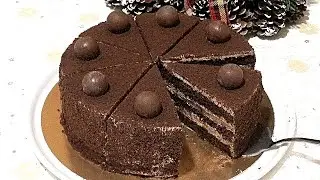 Торт Шоколад,это всегда вкусно/CHOCOLATE CAKE