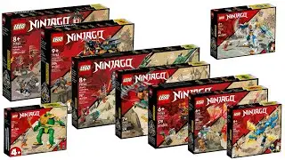 All LEGO Ninjago Sets January 2022 Compilation/Collection Speed Build