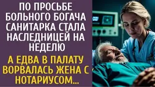 По просьбе больного богача санитарка стала наследницей… А едва в палату ворвалась жена с нотариусом…