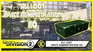 All Loot Locations - Space Administration HQ Discovery Merit | The Division 2