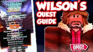 How to Find WILSONS ROD (EASY) - Fisch ROBLOX