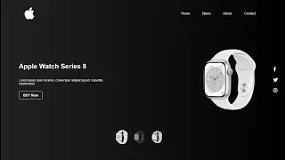 Creative Landing Page Design Using HTML CSS & JavaScript | Landing Page