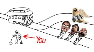 Absurd Trolley Problems