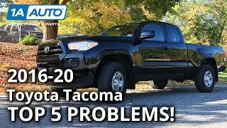 Top 5 Problems Toyota Tacoma Truck 3rd Generation 2016+