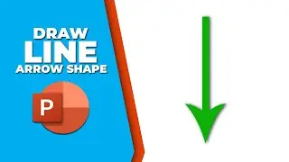 How to draw Line Arrow shape in PowerPoint