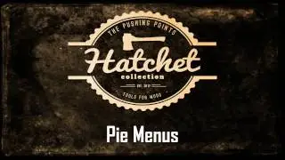 12 hatchet pie menus