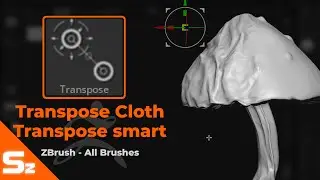 Transpose Cloth and Transpose Smart: ZBrush All Brushes