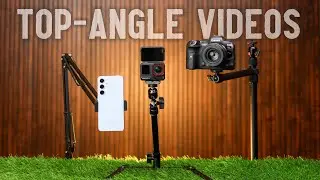 Best Overhead Camera Setup for Smartphone and DSLR Videos