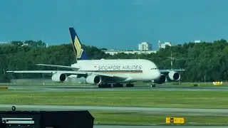 Airbus A380 а/к Singapore Airlines | Рейс Сингапур — Гонконг