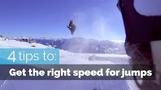 4 Tips to Get the Right Speed for Jumps on Skis