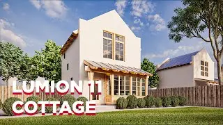 Cottage | Lumion 11 PRO Exterior Render Workflow (Photo Realistic)