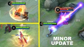 New Rose Gold Meteor (Fighter Dream Item), Bush & Aulus Adjustment, Zilong & Gord Mini Buff MLBB