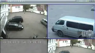 Система слежения в охранном видеонаблюдении TRASSIR ActiveDome (CCTV surveillance)