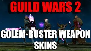 Guild Wars 2  -  *NEW* Super Adventure Box 2024 (Golem-Buster Weapon Skins)