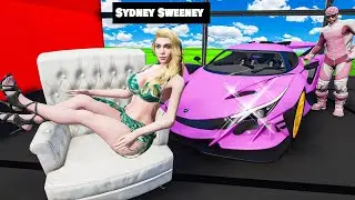 Stealing Cars from Sydney Sweeney in GTA 5