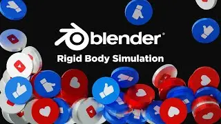 Awesome Rigid Body Simulation in Blender - Blender 3D Tutorial