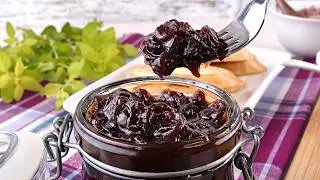 🧅Луковый Конфитюр / Джем / Мармелад с Вяленой Клюквой и красным вином! Onion confiture🧅🍷