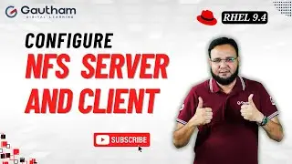 How to Install and Configure NFS Server and Client on Linux Easily | Linux Administration Videos