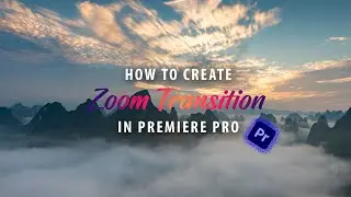 🔴🔵 How to create Zoom Transition premiere pro tutorial 🔴🔵