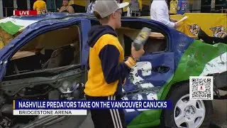 Preds fans ready for game 6 against Canucks in Nashville