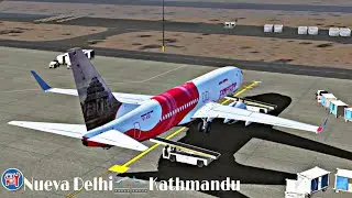 Nueva Delhi🛫🛬 Kathmandu/X Plane 10 Mobile Global/Full flight