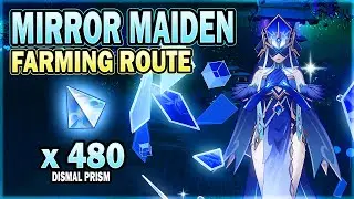 All Mirror Maiden Locations - Efficient Farming Route | Genshin Impact | Thundering Pulse Material