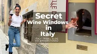 You Had Me at WINE WINDOW | Secret WINE WINDOWS in ITALY