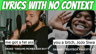 Rap Lyrics WITHOUT Context! (Suspect & Questionable Lyrics) | PART 4