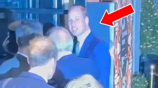 Paparazzi go crazy for Prince William 😱￼